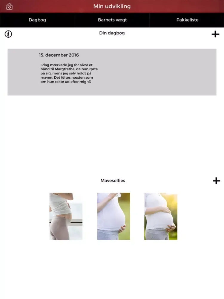 Min Graviditet iPad  Ekran Görüntüleri