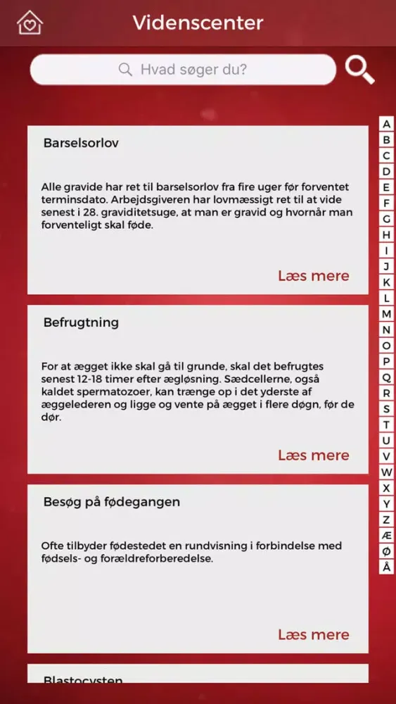 Min Graviditet Ekran Görüntüleri