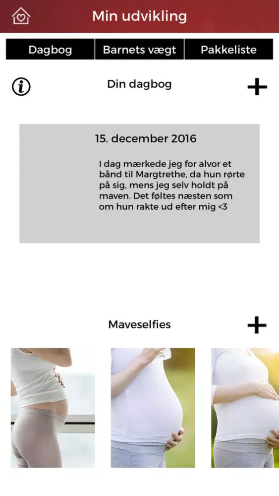 Min Graviditet Ekran Görüntüleri