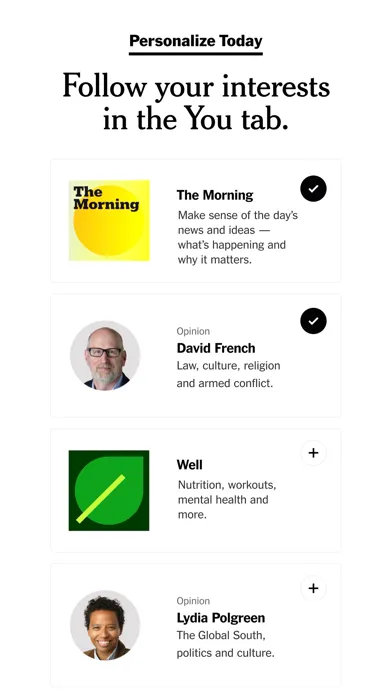 The New York Times: Live News Ekran Görüntüleri