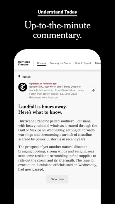 The New York Times: Live News Ekran Görüntüleri