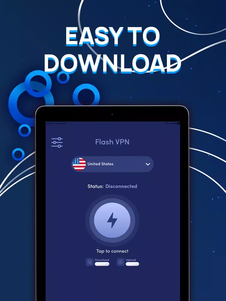تصاویر Flash VPN - Easy and Fast iPad 