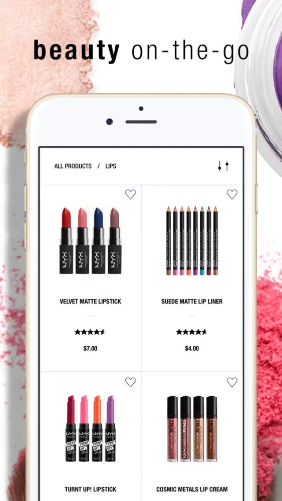 ภาพหน้าจอของ NYX Professional Makeup