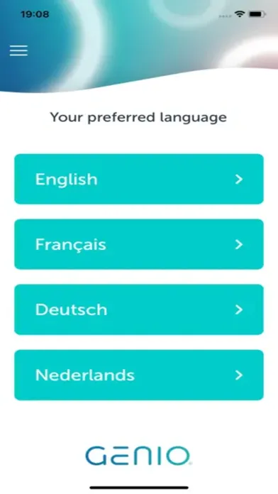 Genio® 2.1 Smartphone App স্ক্রিনশট