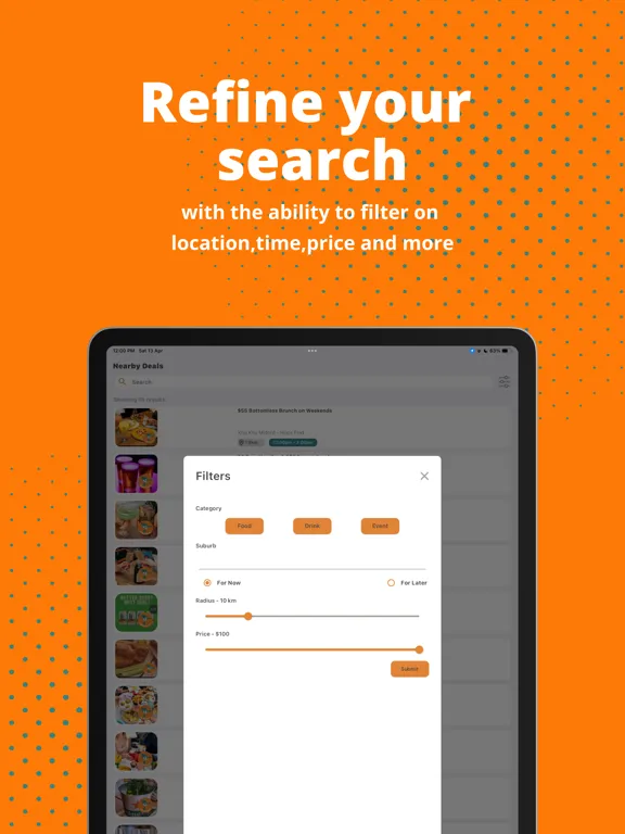تصاویر Hops - Deal Finder iPad 