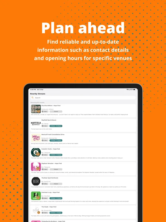 تصاویر Hops - Deal Finder iPad 