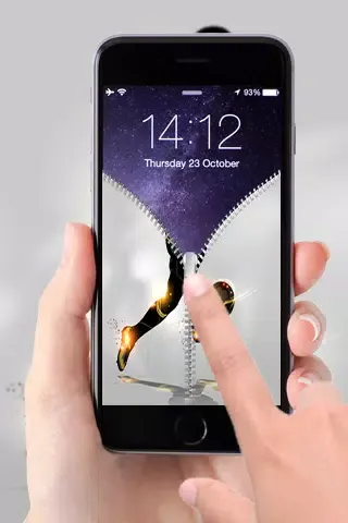Скриншоты Football Zipper Lock Screen