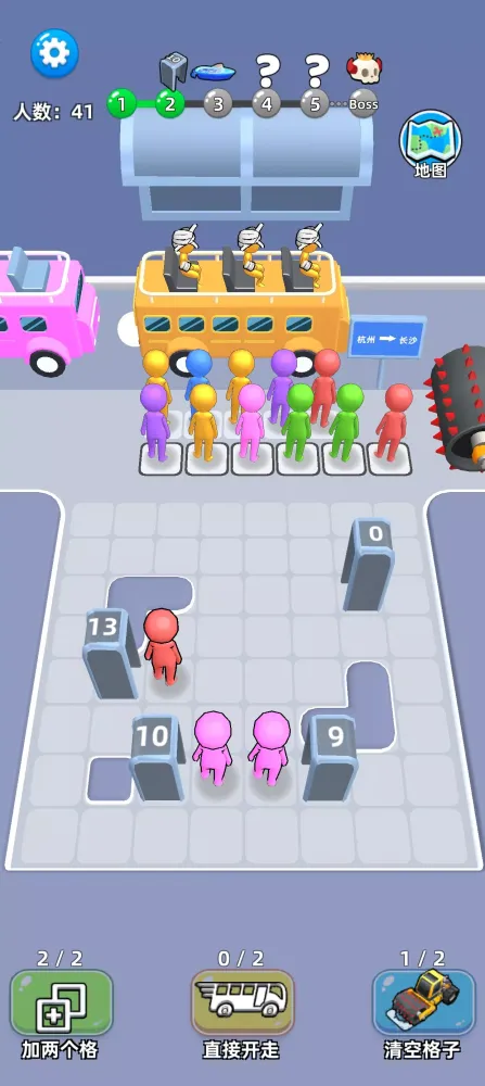 Capturas de tela do Traffic Puzzle-Bus Move Out