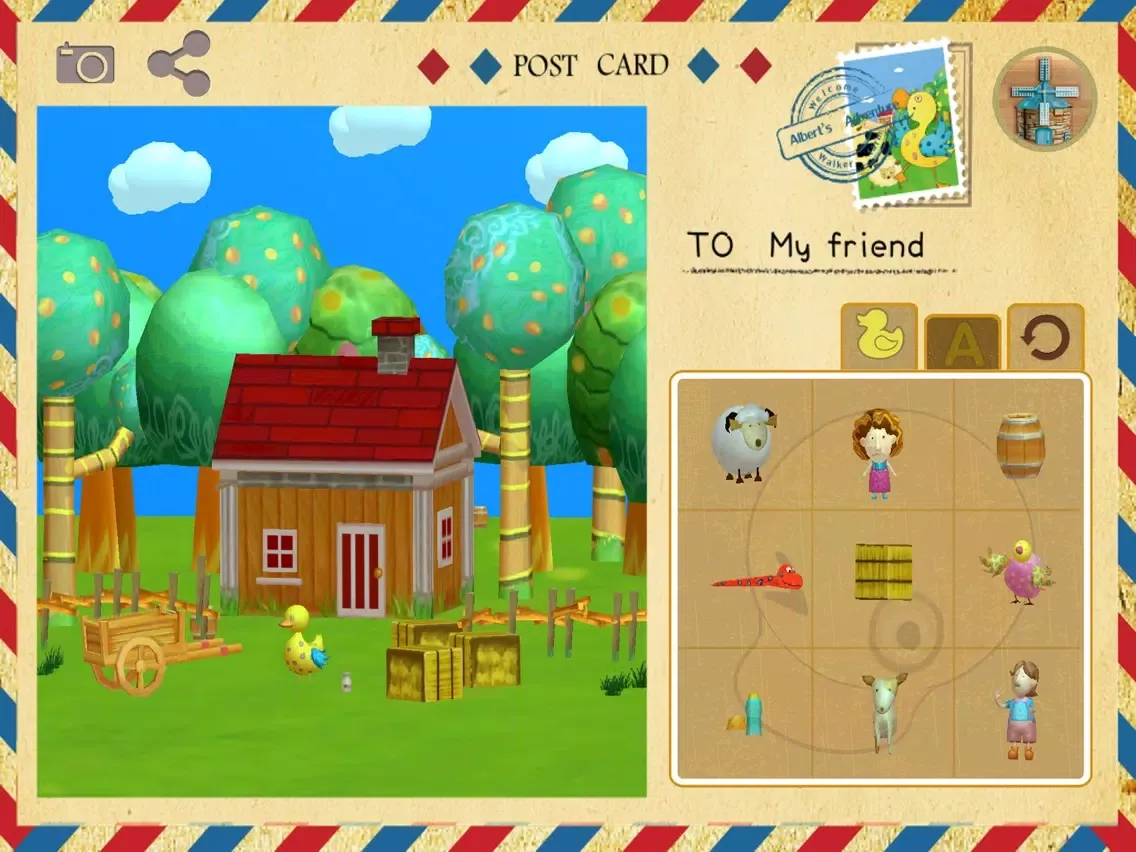 Zrzuty ekranu 亞柏歷險記 Albert's Adventure - 3D iPad 