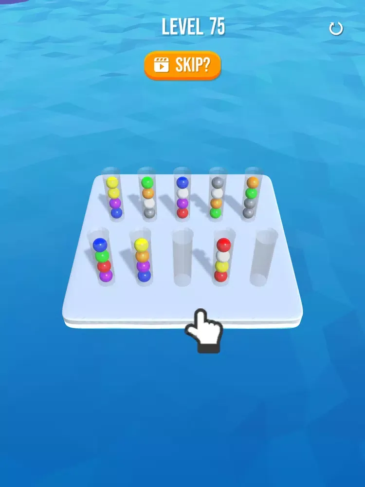 Capturas de pantalla de Color Sort 3D - Balls Puzzle iPad 