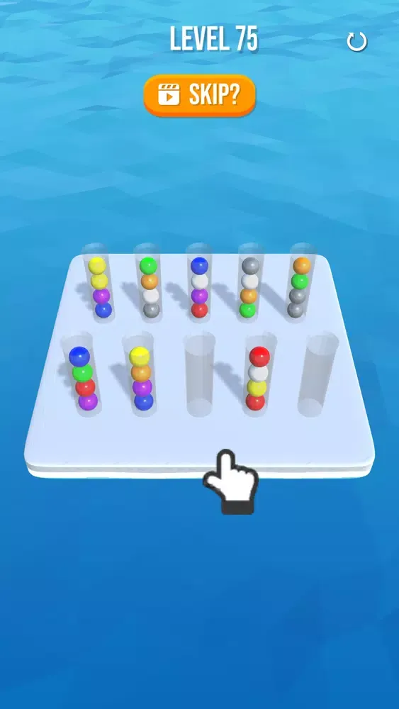 Capturas de pantalla de Color Sort 3D - Balls Puzzle