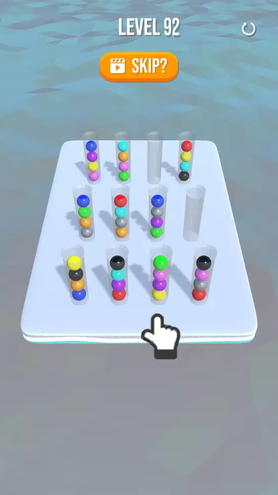 Capturas de pantalla de Color Sort 3D - Balls Puzzle