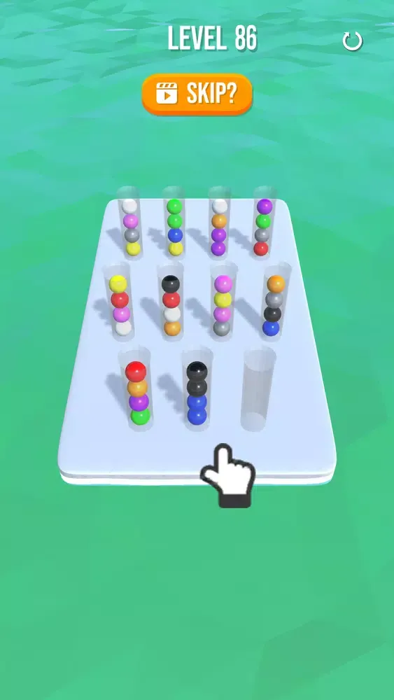 Capturas de pantalla de Color Sort 3D - Balls Puzzle