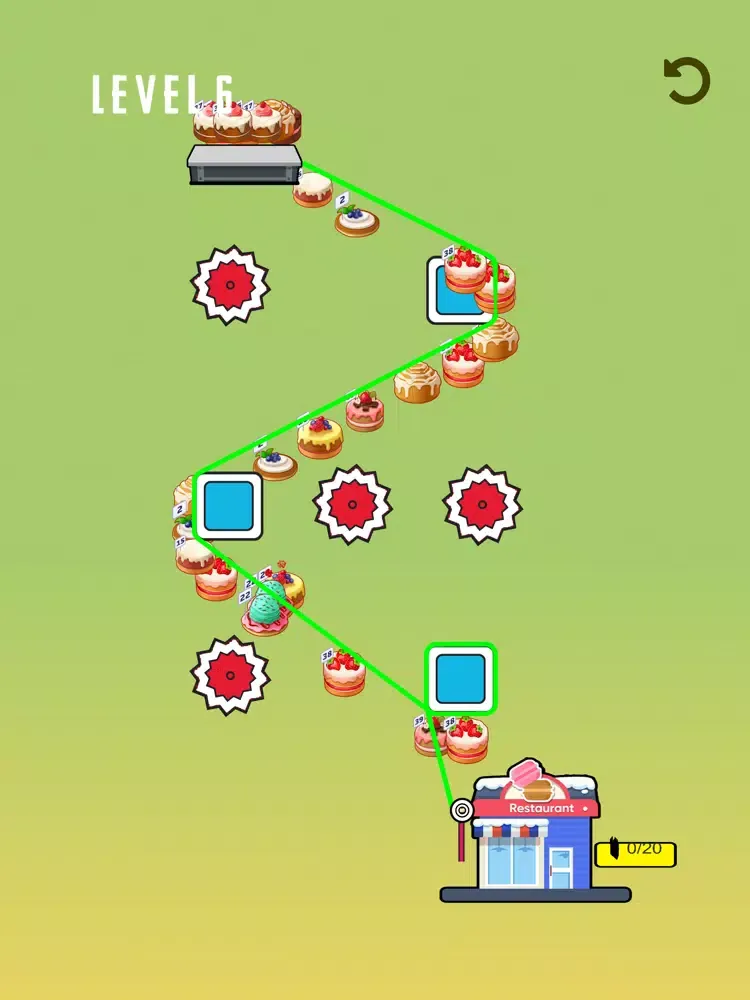 Icing Cake Rescue - Zipline It iPad  Ekran Görüntüleri