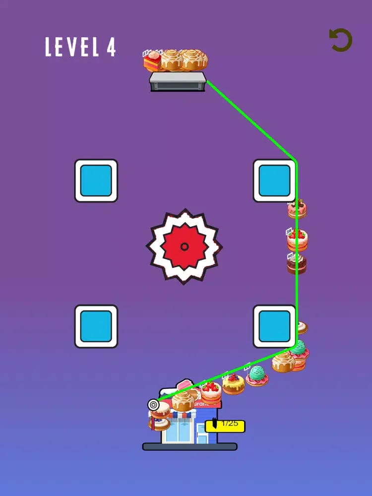 Icing Cake Rescue - Zipline It iPad  Ekran Görüntüleri