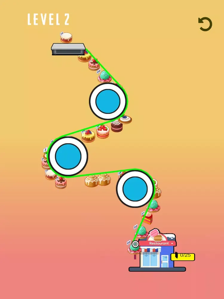 Icing Cake Rescue - Zipline It iPad  Ekran Görüntüleri