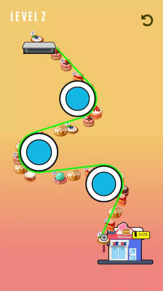 Icing Cake Rescue - Zipline It Ekran Görüntüleri