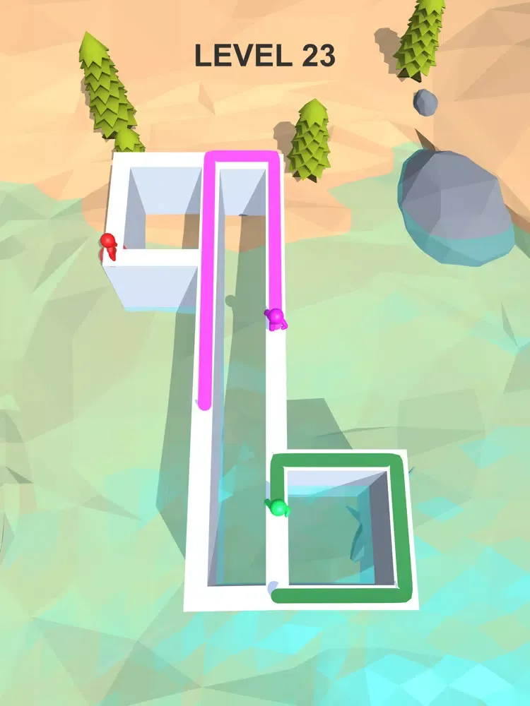 تصاویر Paint Race 3D - Kolor Puzzle iPad 