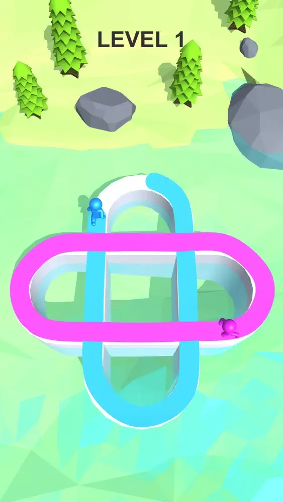 تصاویر Paint Race 3D - Kolor Puzzle