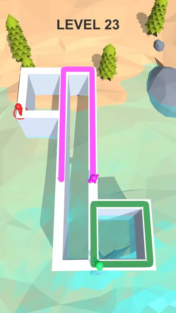 تصاویر Paint Race 3D - Kolor Puzzle