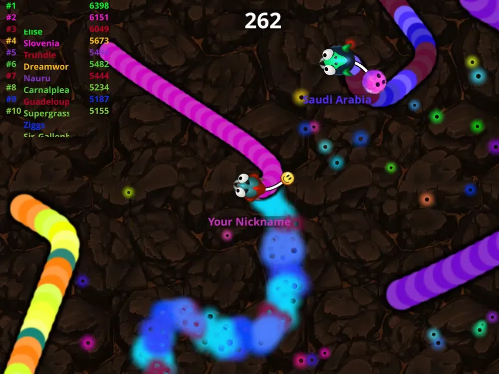 Rampage Worms - Run Masters iPad  Screenshots