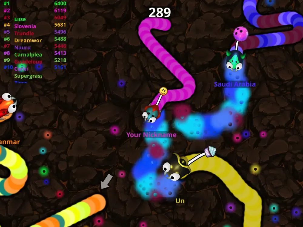 Rampage Worms - Run Masters iPad  Screenshots