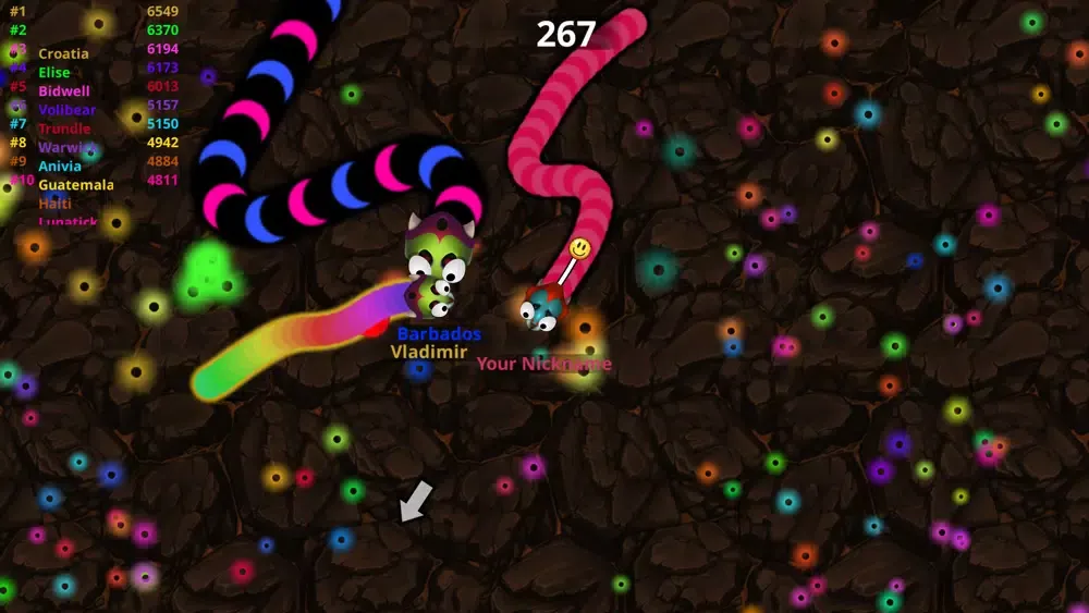 Rampage Worms - Run Masters Screenshots