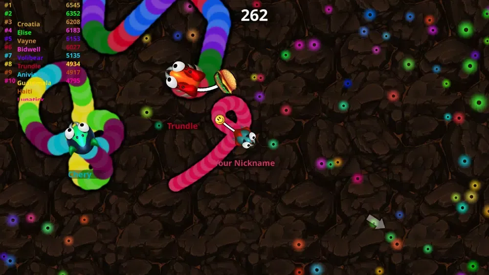 Rampage Worms - Run Masters Screenshots