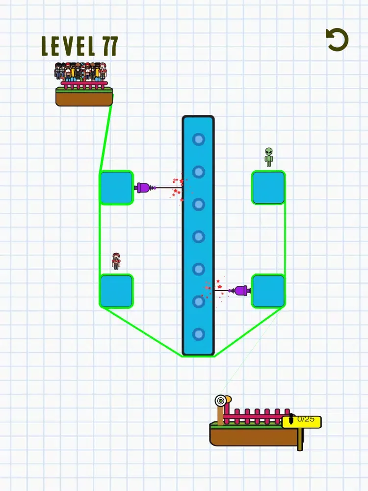 Capturas de tela do Zipline Masters - Path Rescue iPad 