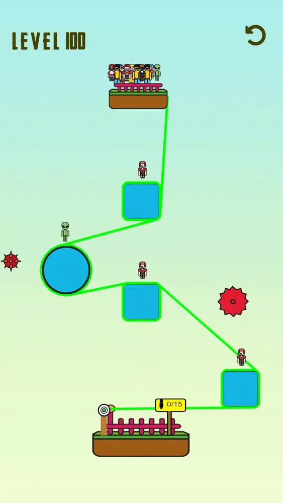 Capturas de tela do Zipline Masters - Path Rescue