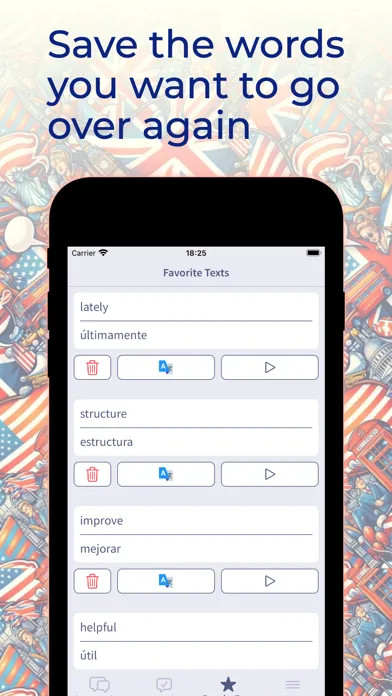 Capturas de pantalla de Practice English Speaking