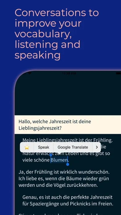 Practice German Speaking應用截圖