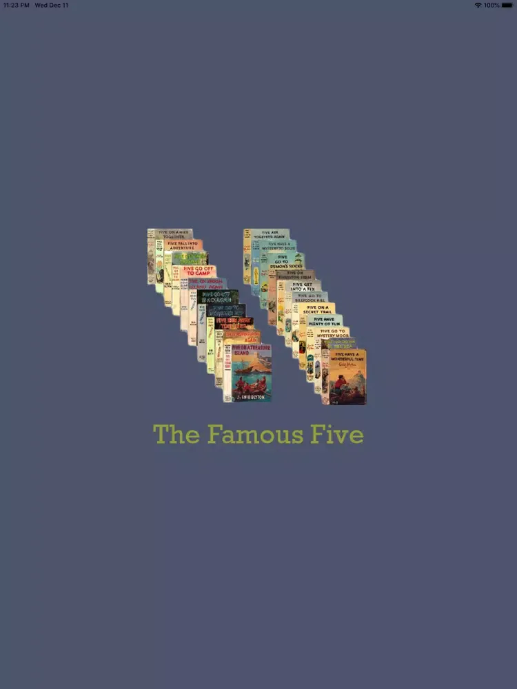 صور The Famous Five Audio Books iPad 