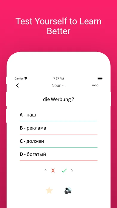 Practice Russian German Words应用截图
