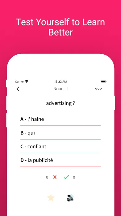 Скриншоты Practice English French Words