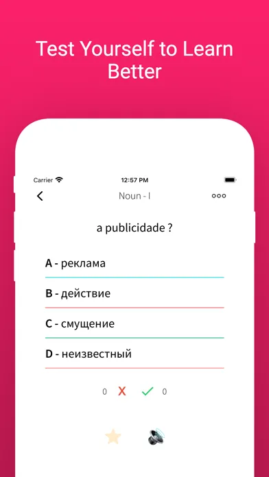 Learn Russian Portuguese Words应用截图