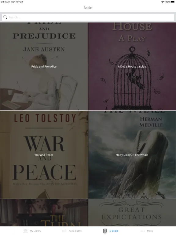 تصاویر Librivox - All Audiobooks iPad 