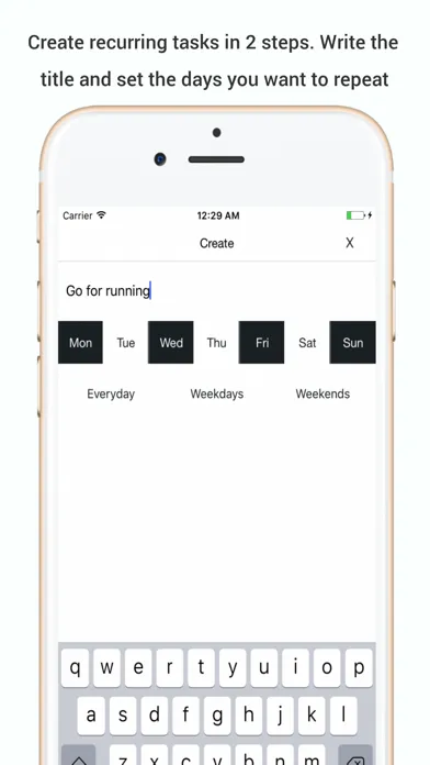 Recurring | Habbit Tracker Screenshots