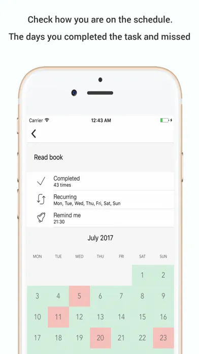 Recurring | Habbit Tracker Screenshots