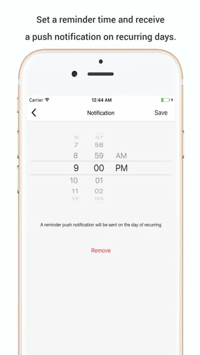 Recurring | Habbit Tracker Screenshots