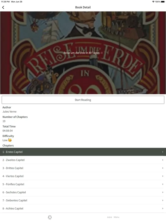 German Reading and Listening iPad 應用截圖