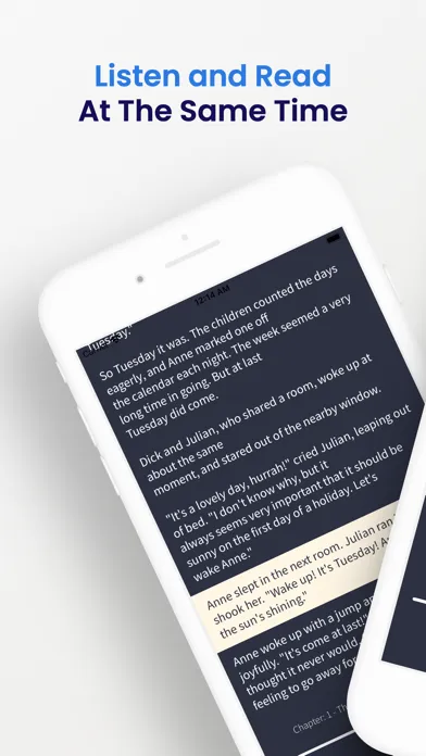 English Reading and Listening Screenshots