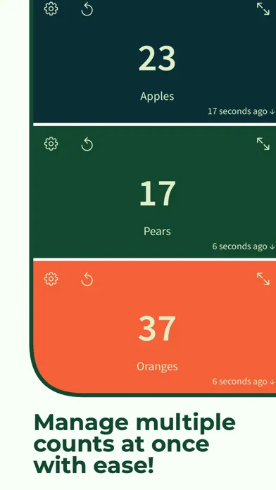Swipe Tally Counter 스크린샷
