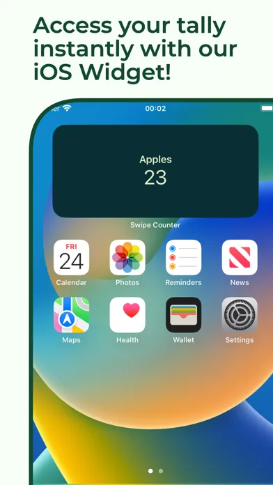 Swipe Tally Counter 스크린샷