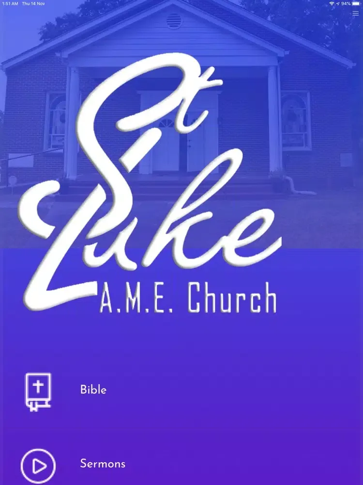 St Luke AME iPad  Screenshots