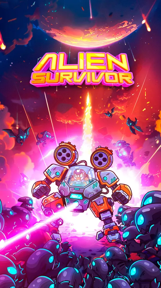 Alien Survivor: Mech Wars Ekran Görüntüleri