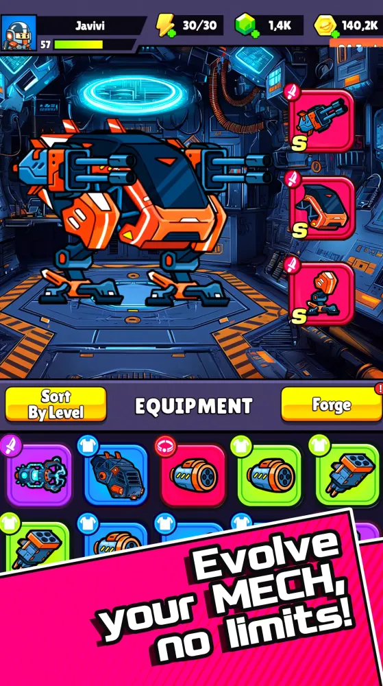 Alien Survivor: Mech Wars Ekran Görüntüleri