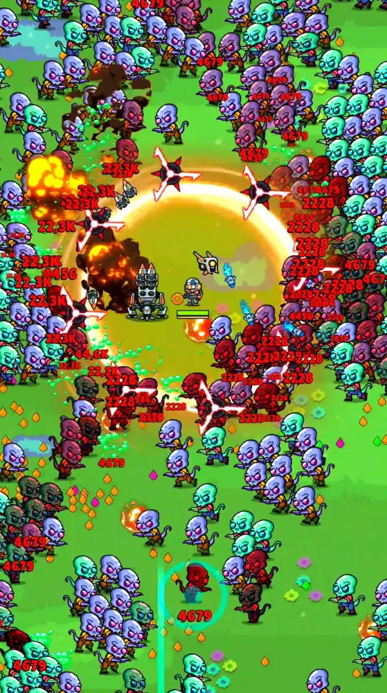 Alien Survivor: Mech Wars Ekran Görüntüleri