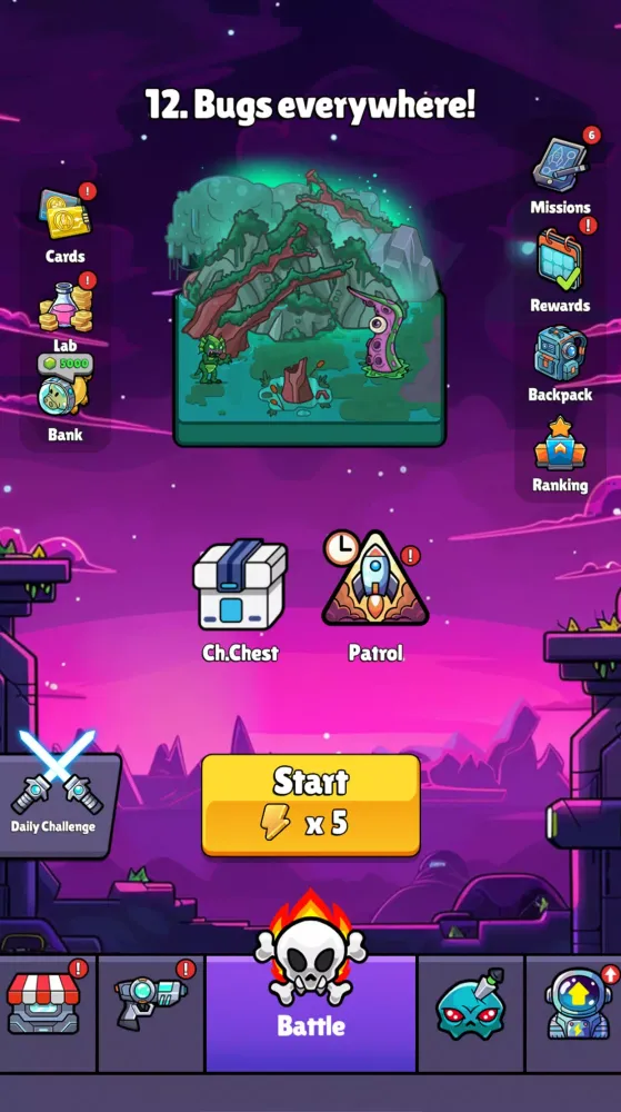 Alien Survivor: Mech Wars Ekran Görüntüleri