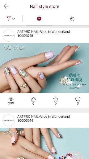 Ảnh chụp màn hình của O2NAILS - Nail Art Fashion